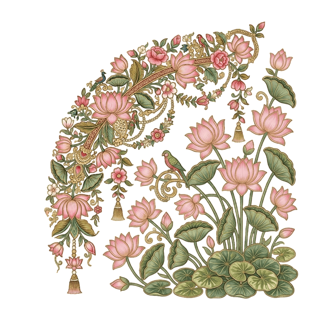 Bottom Right Lotus